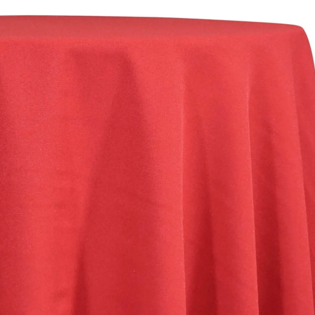 Premium Poly (Poplin) Table Linen in Red 1191