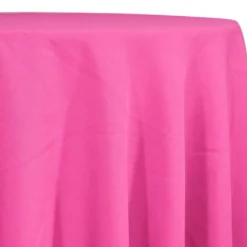 Premium Poly (Poplin) Table Linen in Fuchsia 1220