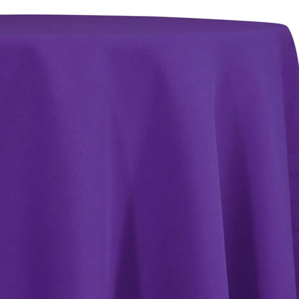 Premium Poly (Poplin) Table Linen in Purple 1258