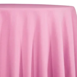 Premium Poly (Poplin) Table Linen in Pink D 1157