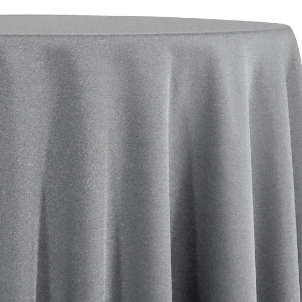 Premium Poly (Poplin) Table Linen in Gray 7312