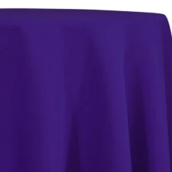 Premium Poly (Poplin) Table Linen in Purple 1257