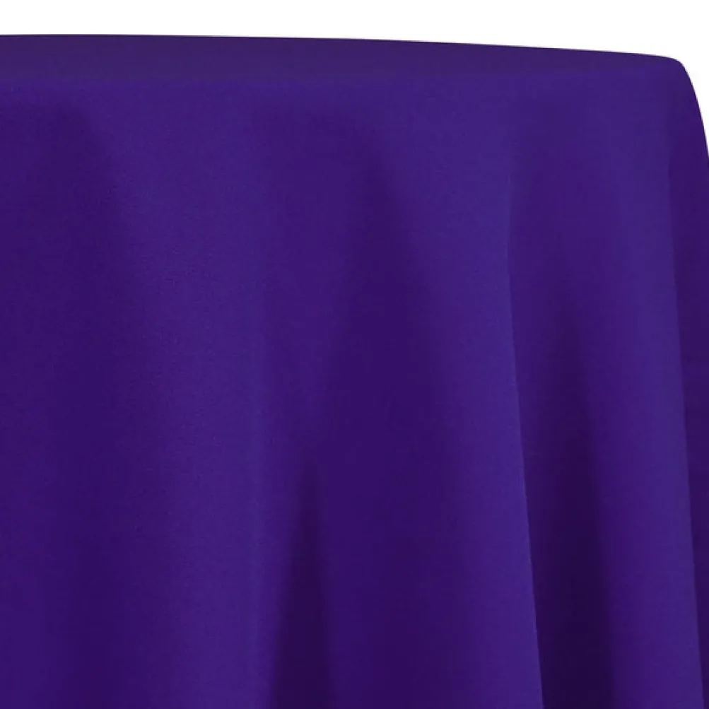 Premium Poly (Poplin) Table Linen in Purple 1257