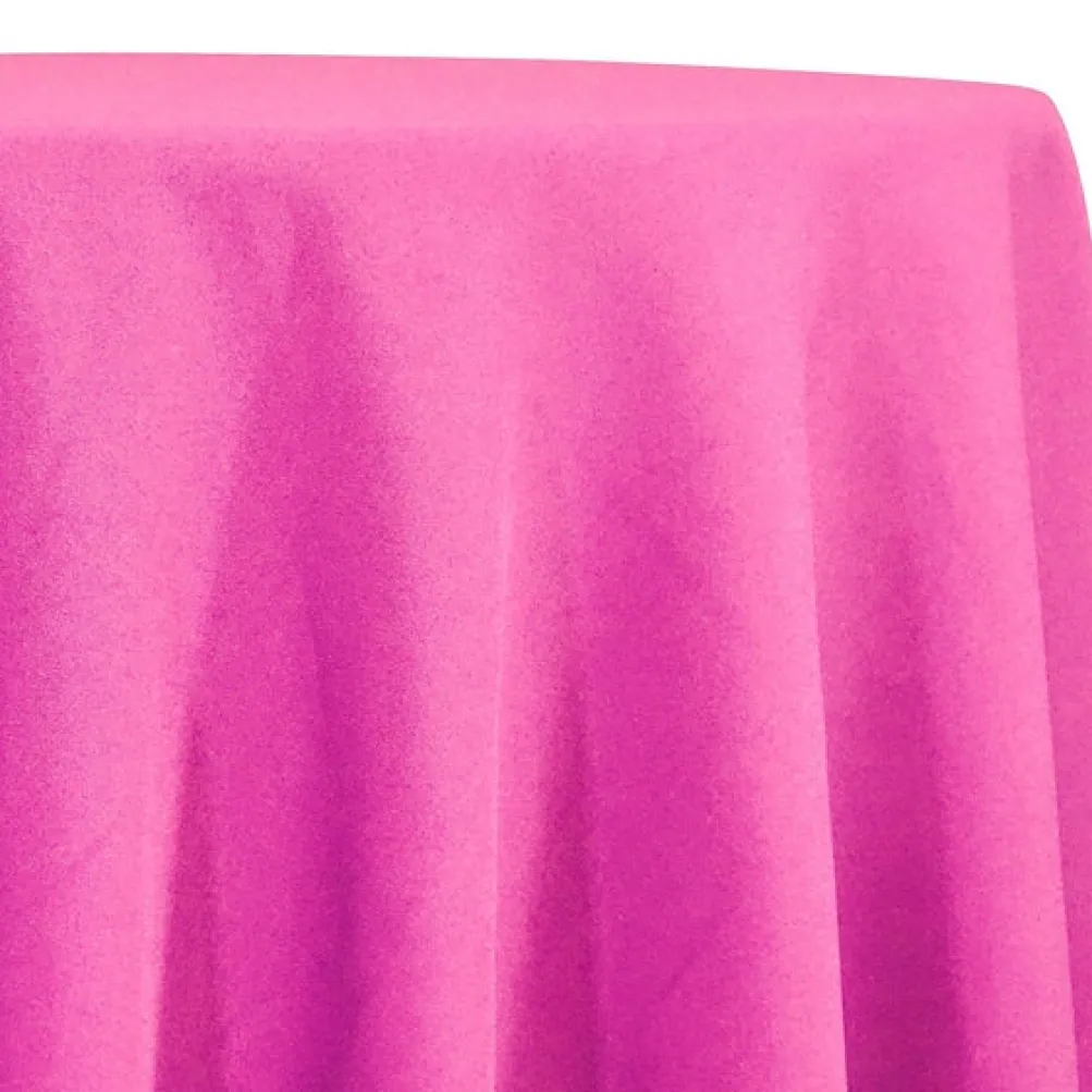 Premium Poly (Poplin) Table Linen in Hot Pink 1195