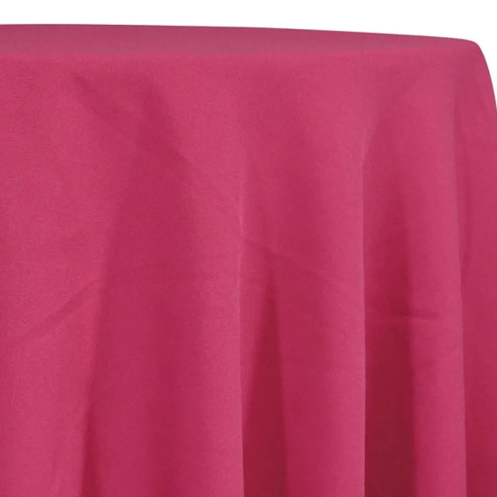 Premium Poly (Poplin) Table Linen in Fuchsia 1225
