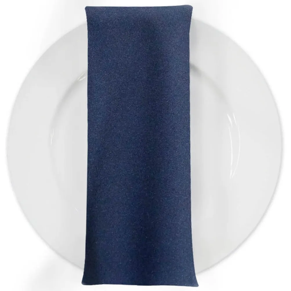Premium Poly (Poplin) Table Napkin in Navy 1245