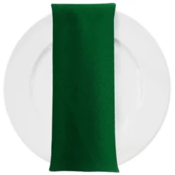 Premium Poly (Poplin) Table Napkin in Kelly Green 1260