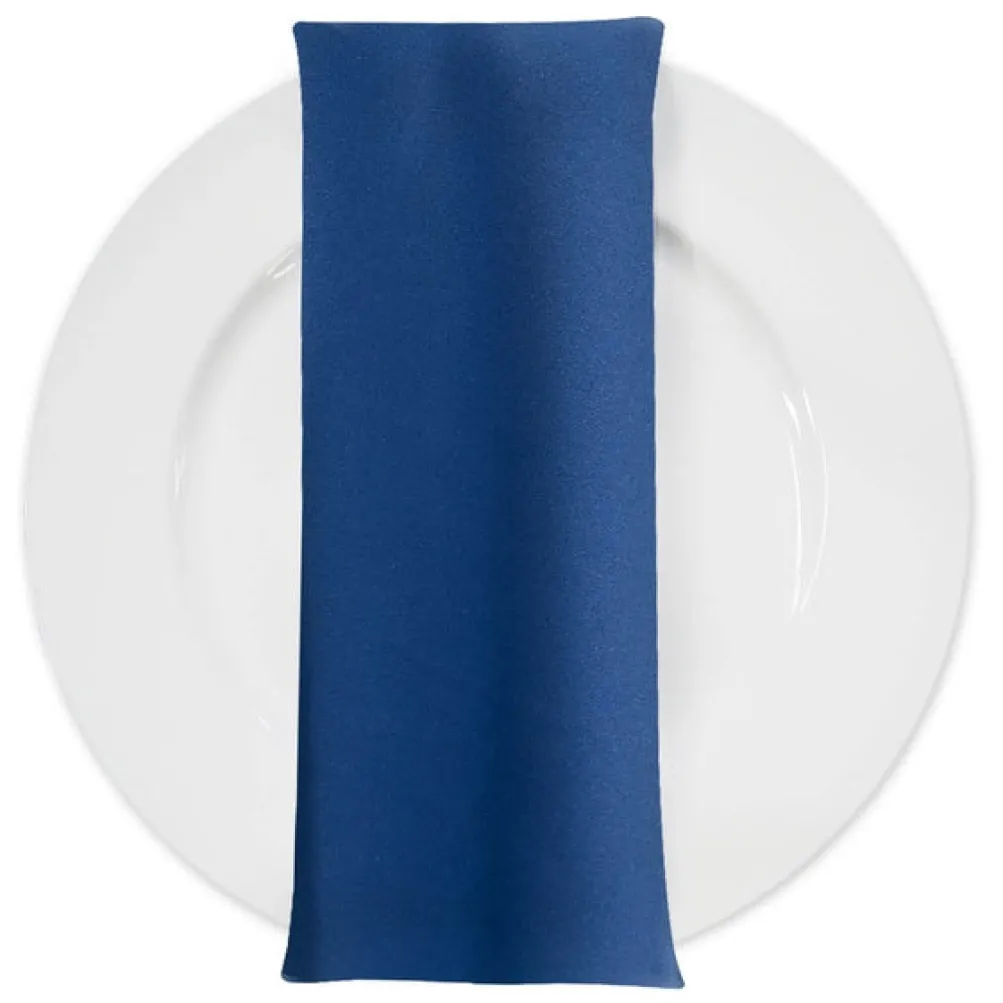 Premium Poly (Poplin) Table Napkin in Blue Slate 1776