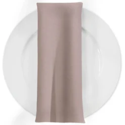 Premium Poly (Poplin) Table Napkin in Sand 1779