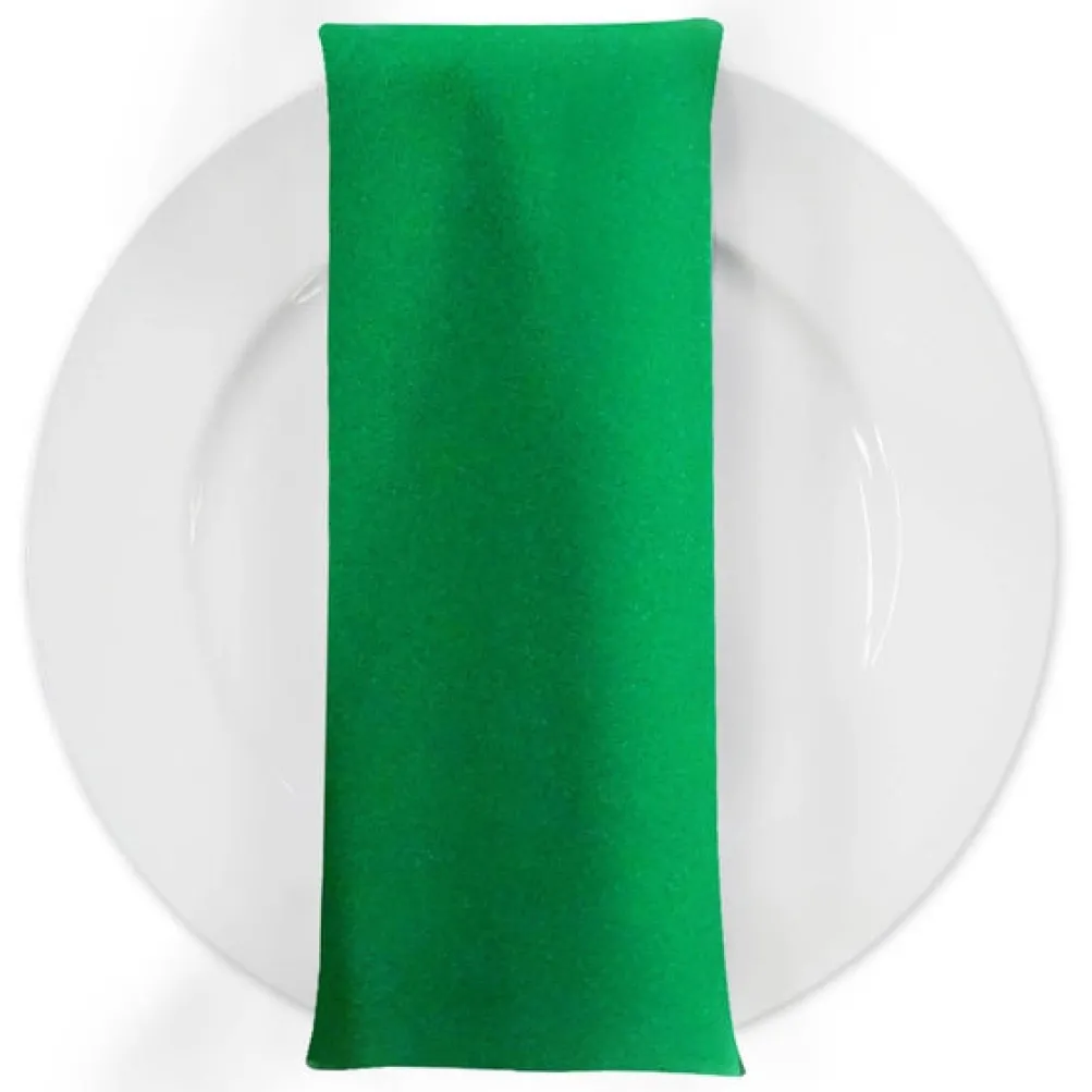 Premium Poly (Poplin) Table Napkin in Green 1728