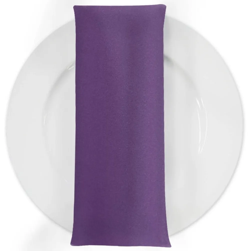 Premium Poly (Poplin) Table Napkin in Raisin 1356