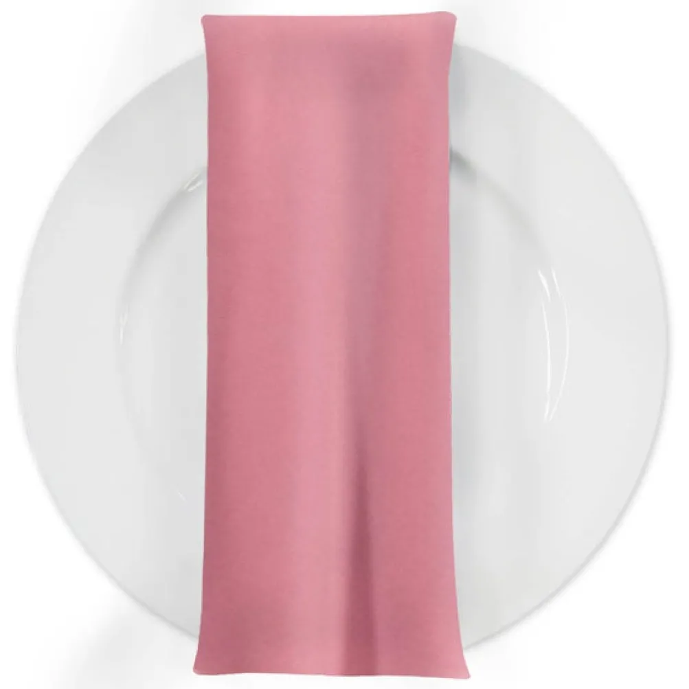 Premium Poly (Poplin) Table Napkin in Coral 1202