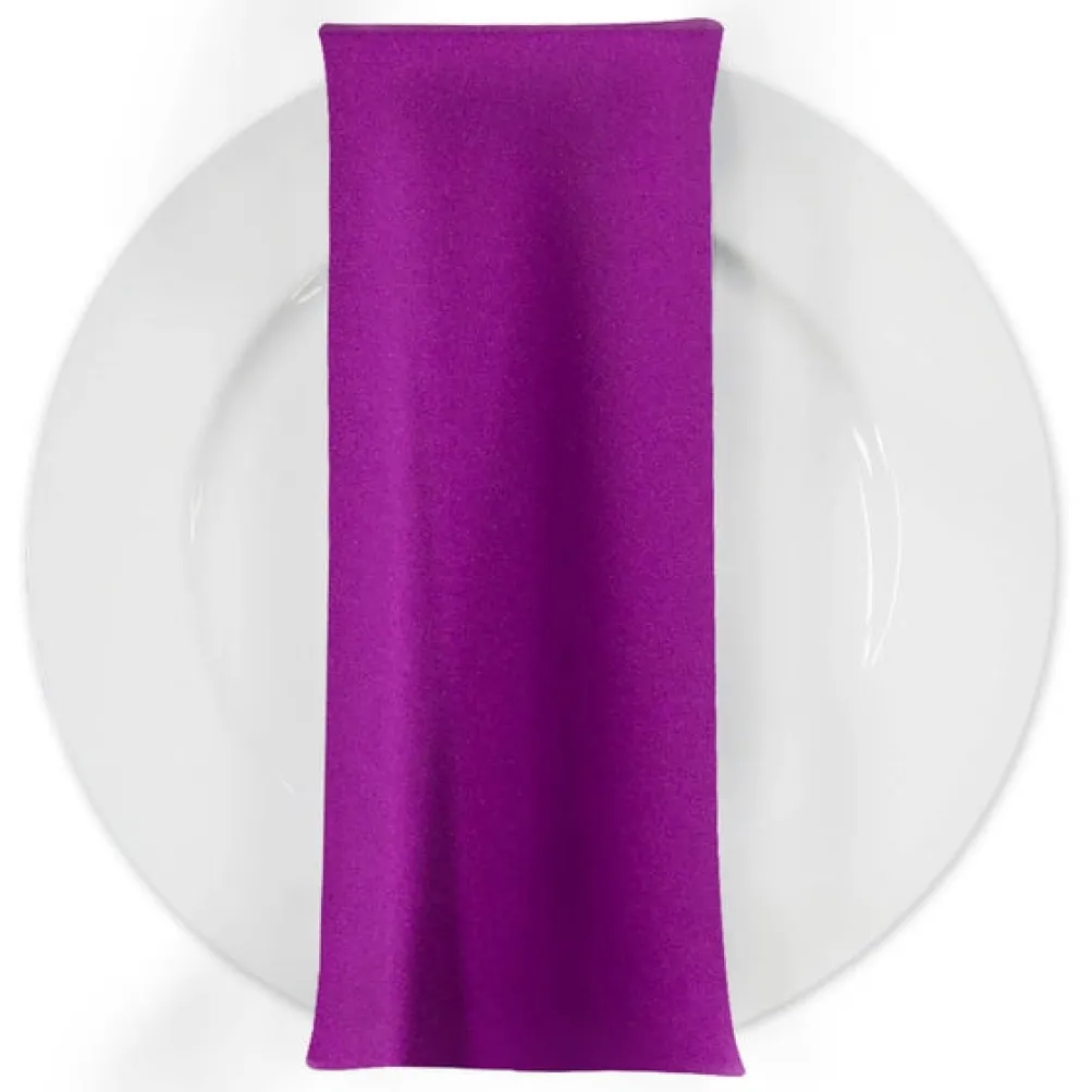 Premium Poly (Poplin) Table Napkin in Sangria 1999