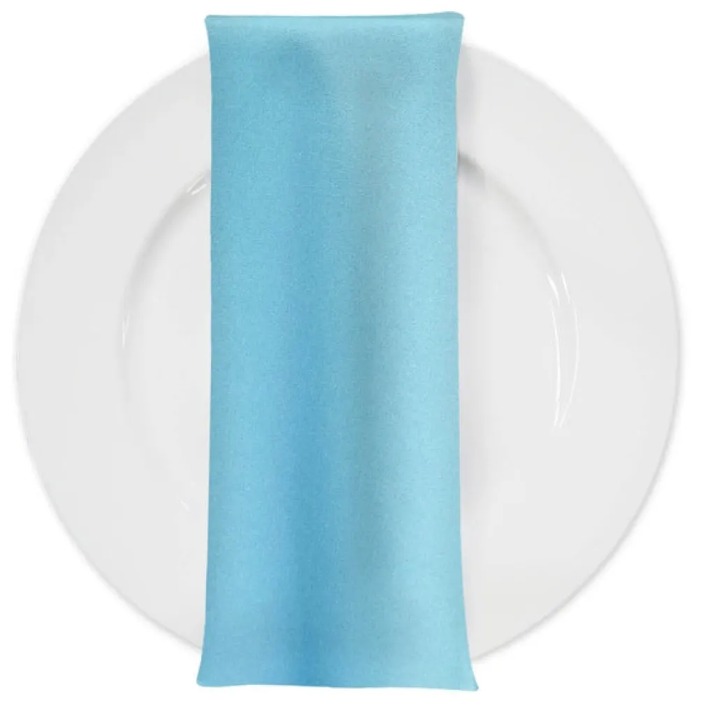 Premium Poly (Poplin) Table Napkin in Aqua 1116
