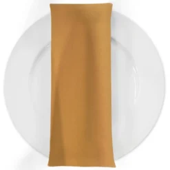 Premium Poly (Poplin) Table Napkin in Gold 1326