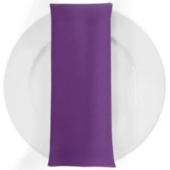 Premium Poly (Poplin) Table Napkin in Purple 1259