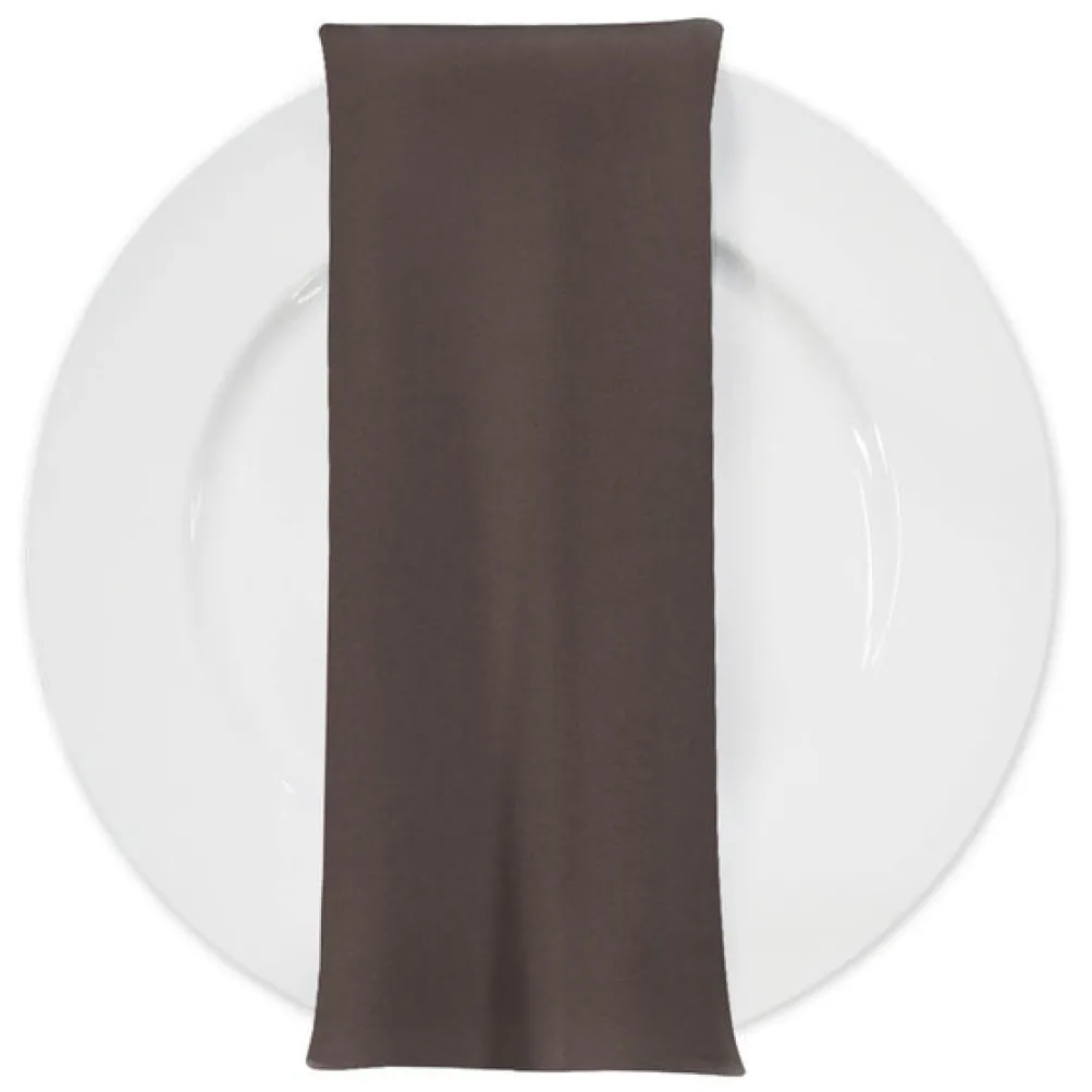 Premium Poly (Poplin) Table Napkin in Brown 1266