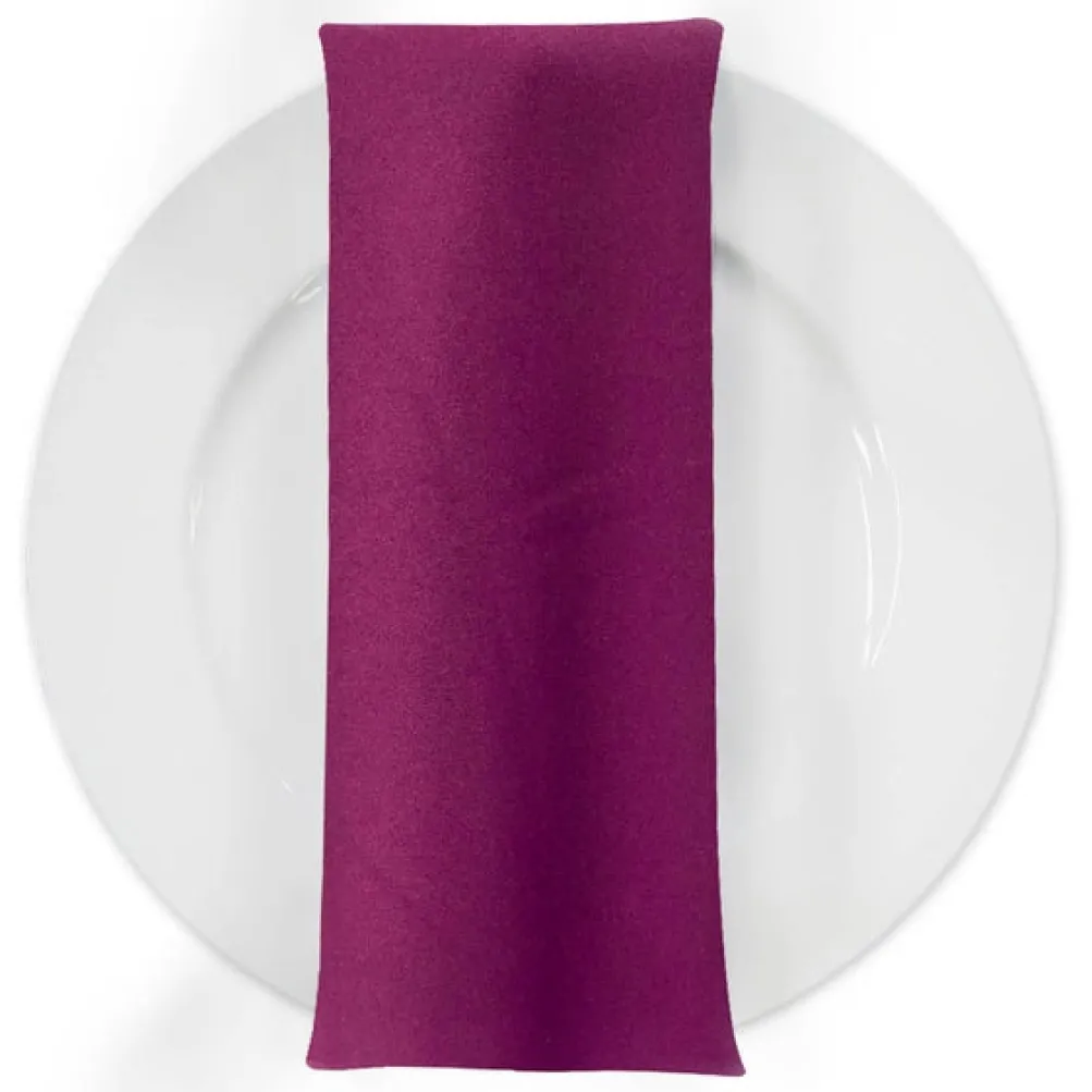 Premium Poly (Poplin) Table Napkin in Burgundy 1231