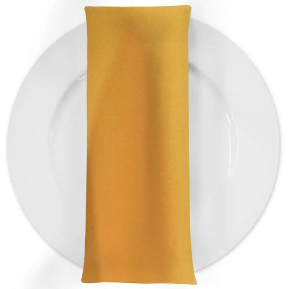 Premium Poly (Poplin) Table Napkin in Gold 1327