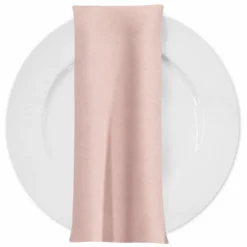 Premium Poly (Poplin) Table Napkin in Blush/G 1499