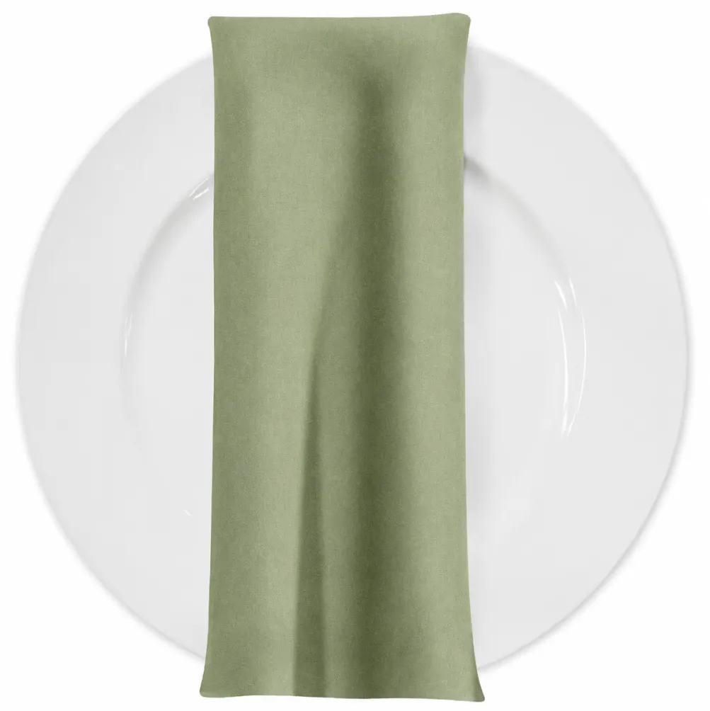 Premium Poly (Poplin) Table Napkin in Sage 2390