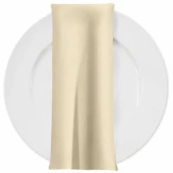 Premium Poly (Poplin) Table Napkin in Champagne 1677