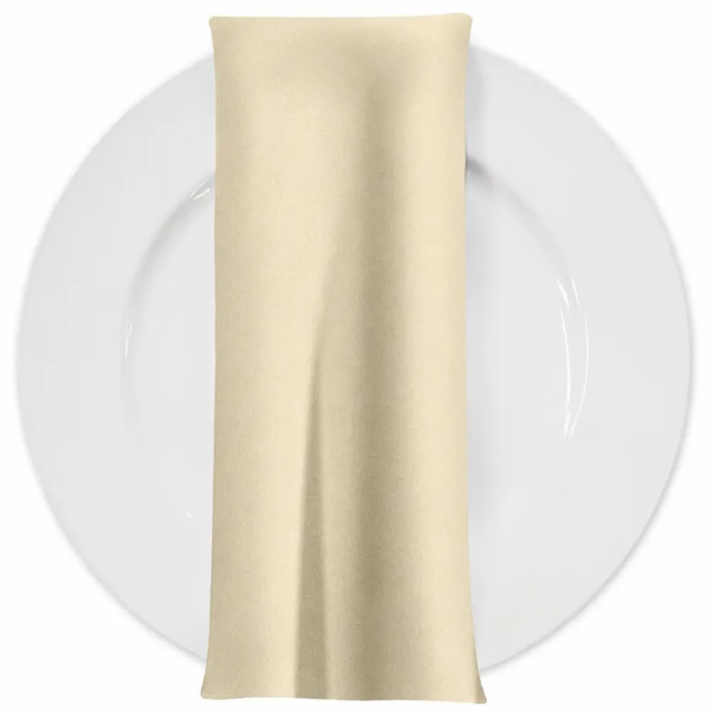 Premium Poly (Poplin) Table Napkin in Champagne 1677