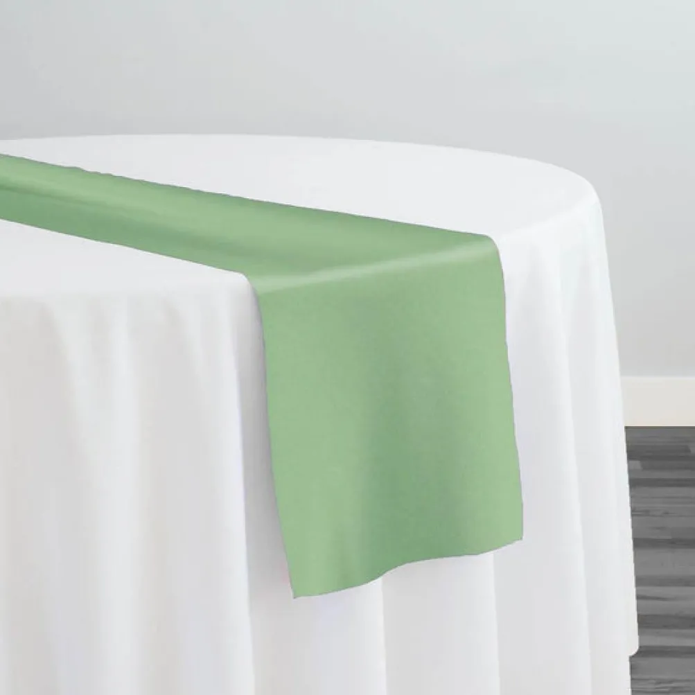 Premium Poly (Poplin) Table Runner in Sage 1152