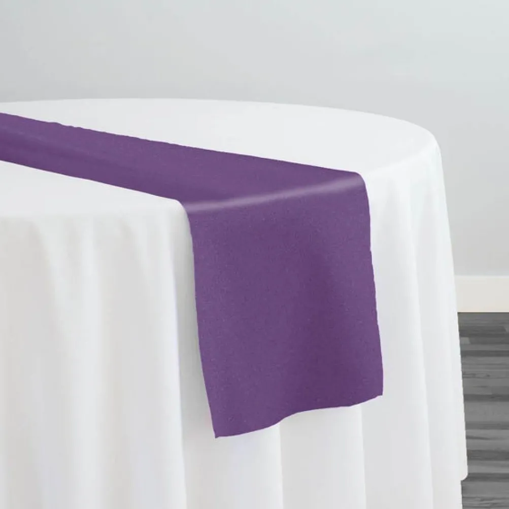 Premium Poly (Poplin) Table Runner in Raisin 1356