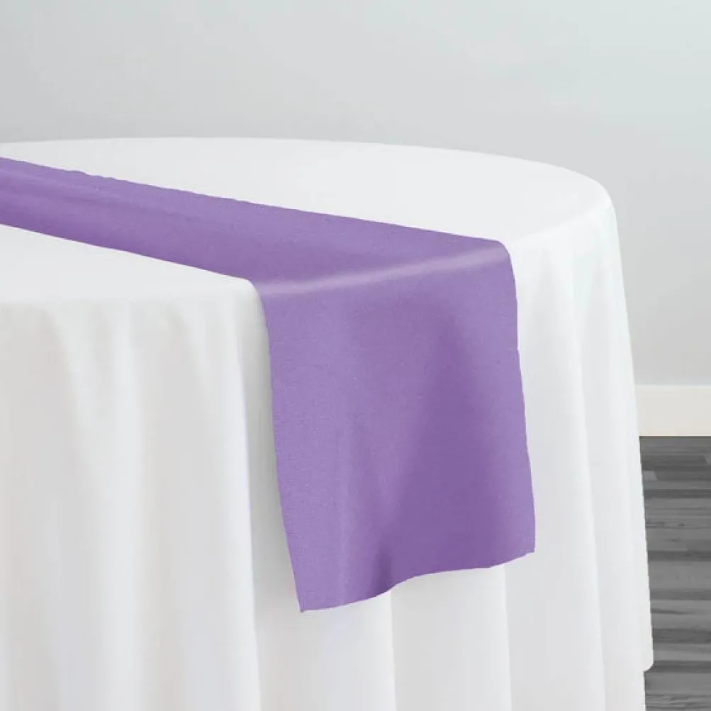 Premium Poly (Poplin) Table Runner in Lilac 1174