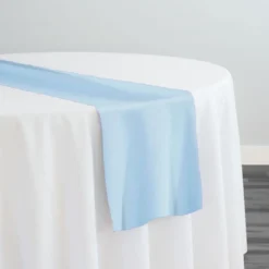 Premium Poly (Poplin) Table Runner in Blue 1120