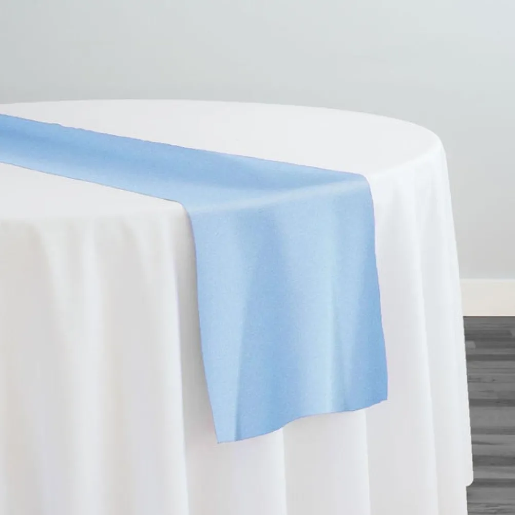 Premium Poly (Poplin) Table Runner in Blue 1121