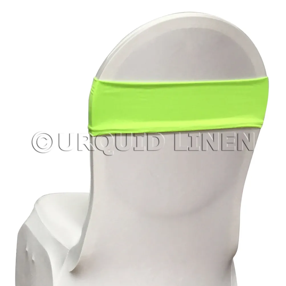 Premium Spandex Chair Band in Neon Lime 300