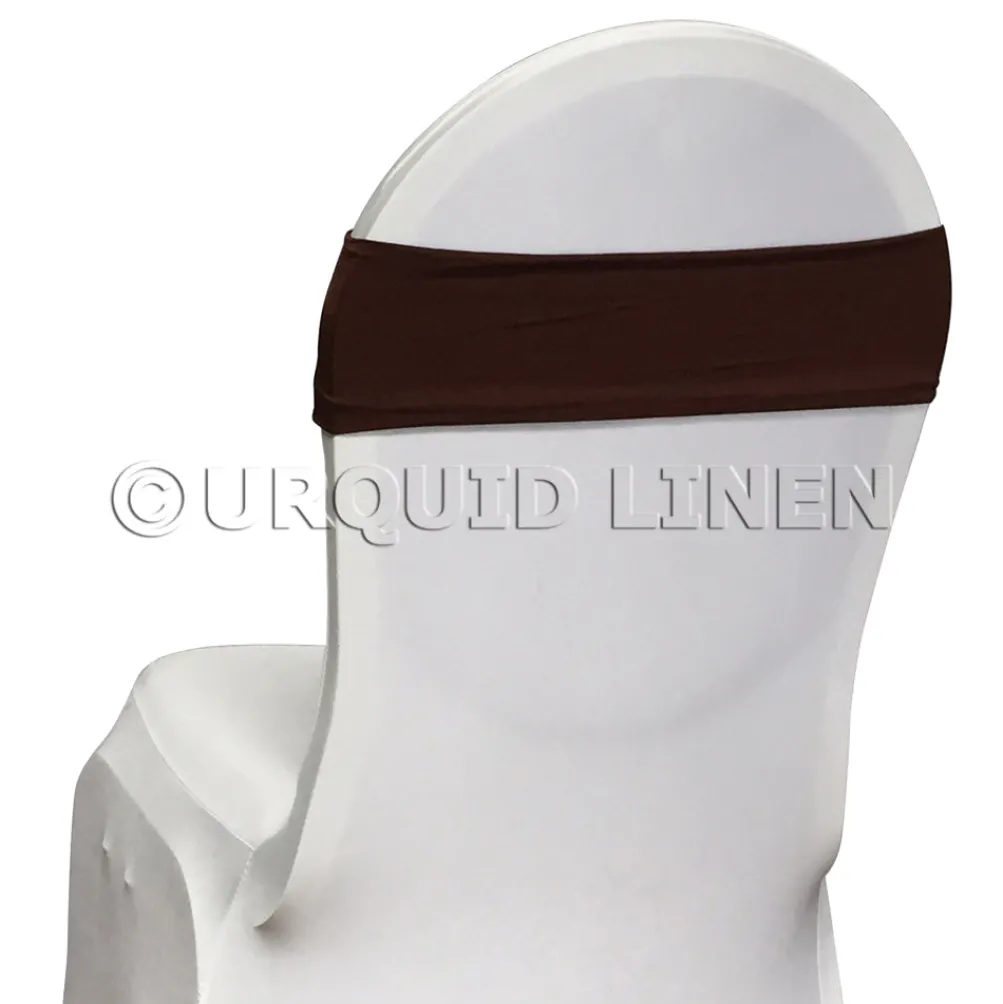 Premium Spandex Chair Band in Brown 36