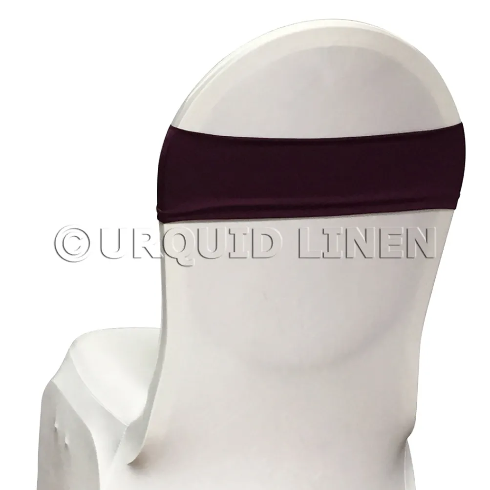 Premium Spandex Chair Band in Raisin 21