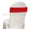 Premium Spandex Chair Band in Red 2
