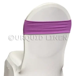 Premium Spandex Chair Band in Orchid 28