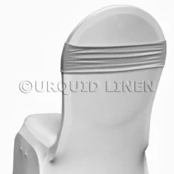 Premium Spandex Chair Band in Silver 400