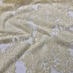 Princess Lace Table Linen in Ivory
