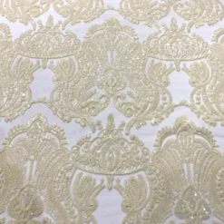 Princess Lace Table Linen in Ivory