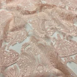 Princess Lace Table Runner in Blush
