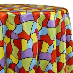 Puzzle Piece Print Table Linen