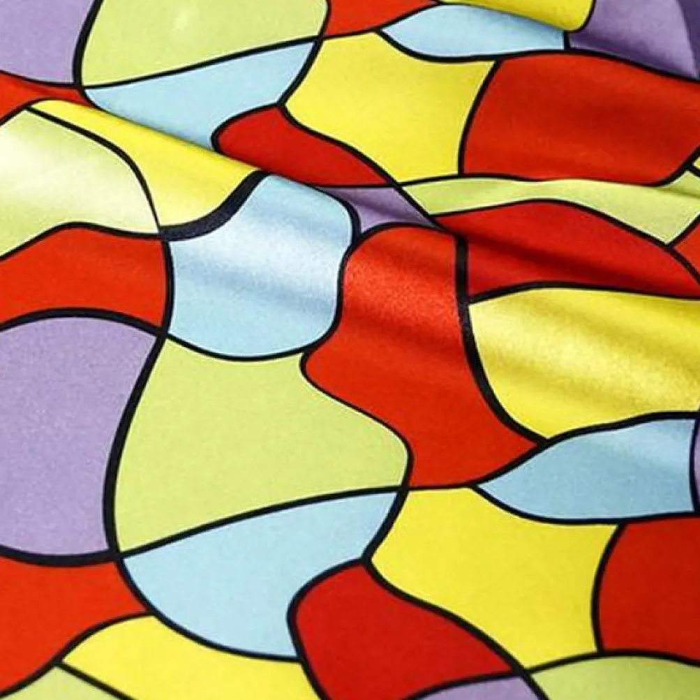 Puzzle Piece Print Table Runner