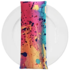 Rainbow Burst (Poly Print) Table Napkin