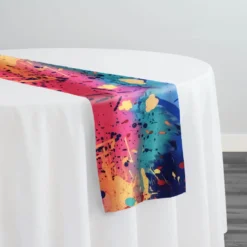Rainbow Burst (Poly Print) Table Runner