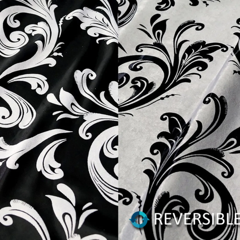 Regal Jacquard (Reversible) Table Napkin in Black