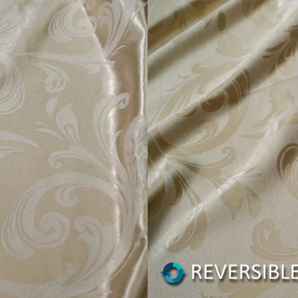 Regal Jacquard (Reversible) Table Napkin in Ivory
