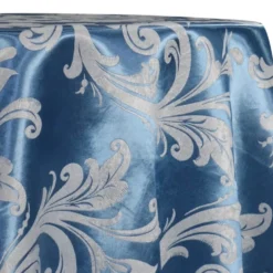 Regal Jacquard (Reversible) Table Linen in Turquoise