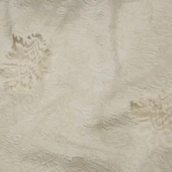 Regency Damask Sheer Table Runner in Champagne
