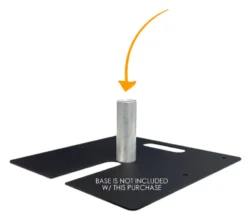 Replacement Base Pin & Screw (2" Diameter)